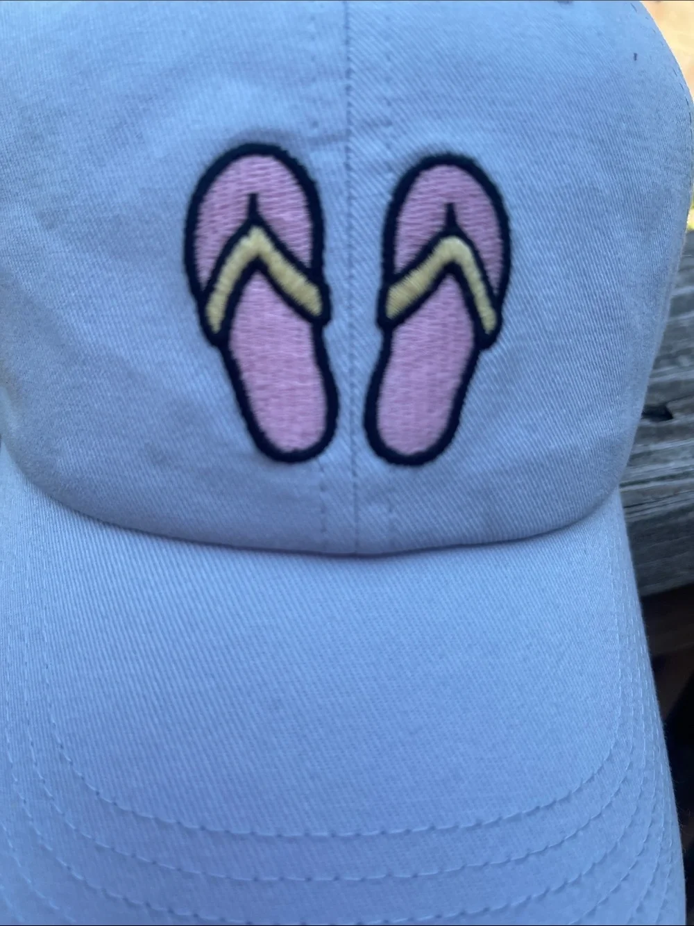 NWT Life is Good Flip Flops Chill Cap